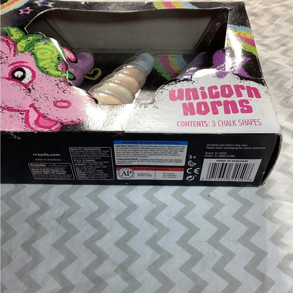 Crayola Unicorn Horn Chalk Set 2